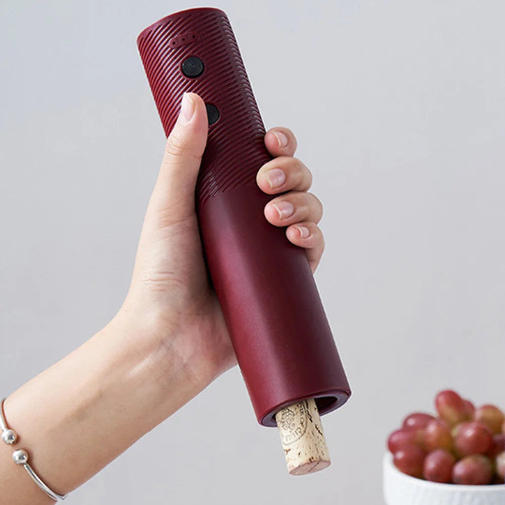 Electric Wine Opener Multifunctional Automatic Red Wine Opener Cordless Wine Bottle Corkscrew Kitchen Accessories