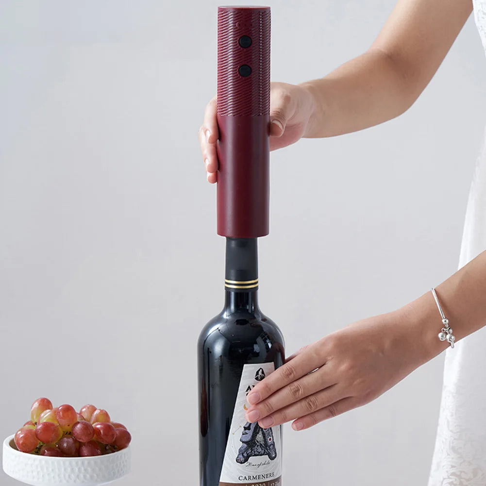 Electric Wine Opener Multifunctional Automatic Red Wine Opener Cordless Wine Bottle Corkscrew Kitchen Accessories