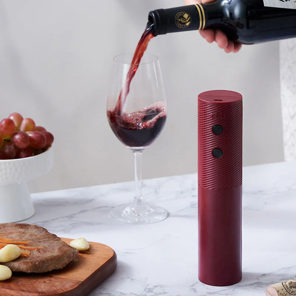 Electric Wine Opener Multifunctional Automatic Red Wine Opener Cordless Wine Bottle Corkscrew Kitchen Accessories